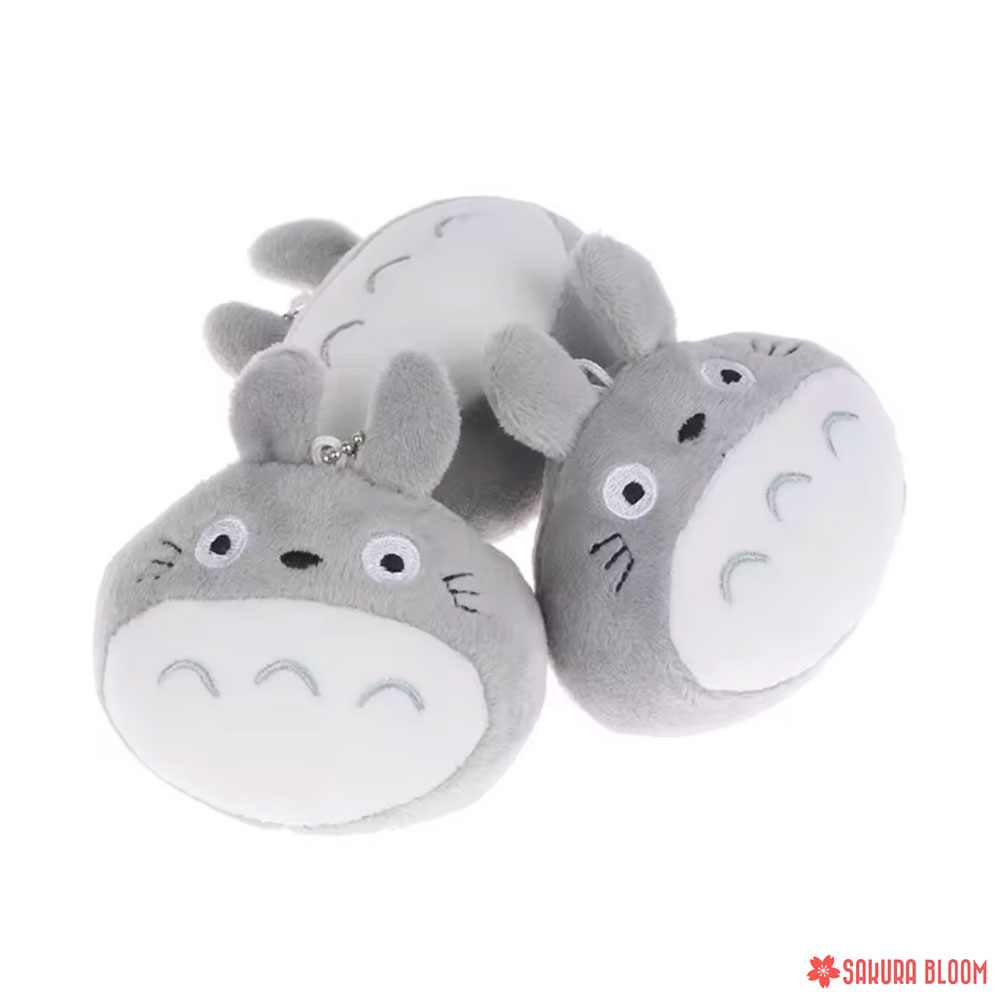 Mini Totoro Plush Keychain