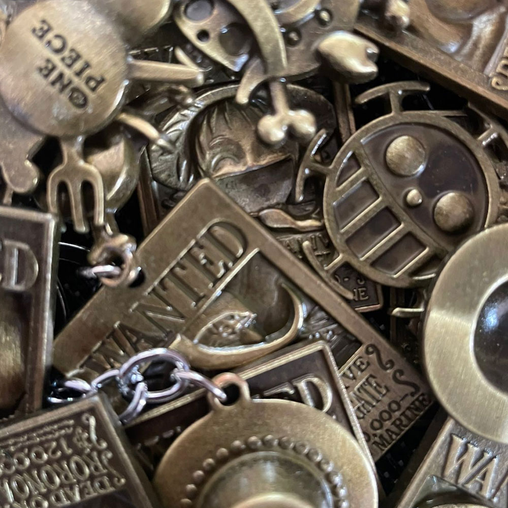 One Piece - Llaveros Metalicos