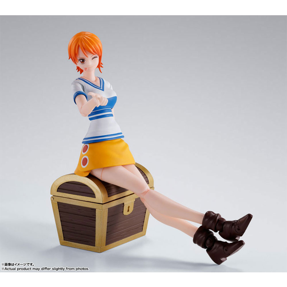 PREORDEN: S.H.Figuarts ONE PIECE: Nami: Romance Dawn - Reissue - Image 5