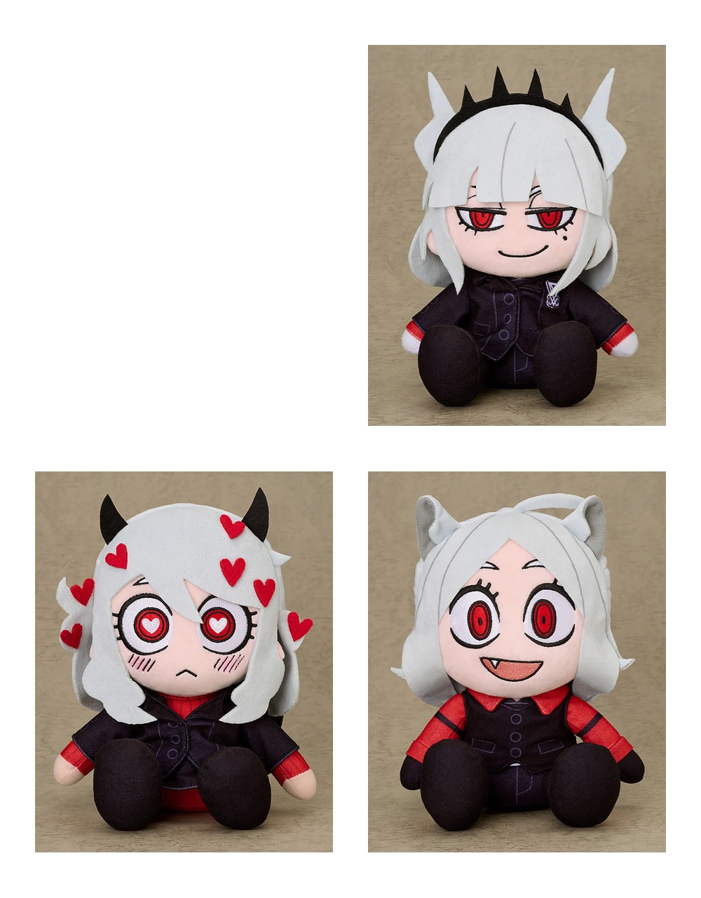 PREORDEN: Helltalker Plush: Lucifer/Modeus/Cerberus