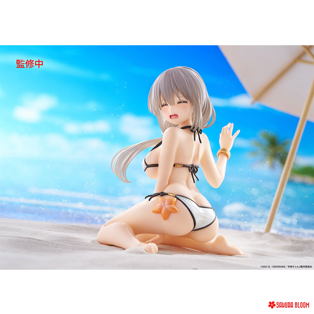 PREORDEN: Desktop Cute: Uzaki-chan wa Asobitai! S2: Tzuki Uzaki Swimsuit On the Beach Ver. - Image 2