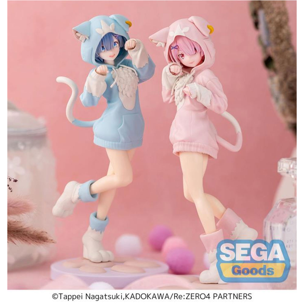 PREORDEN: SEGA XStellar Re:Zero: Mofumofu Pack: Rem & Ram