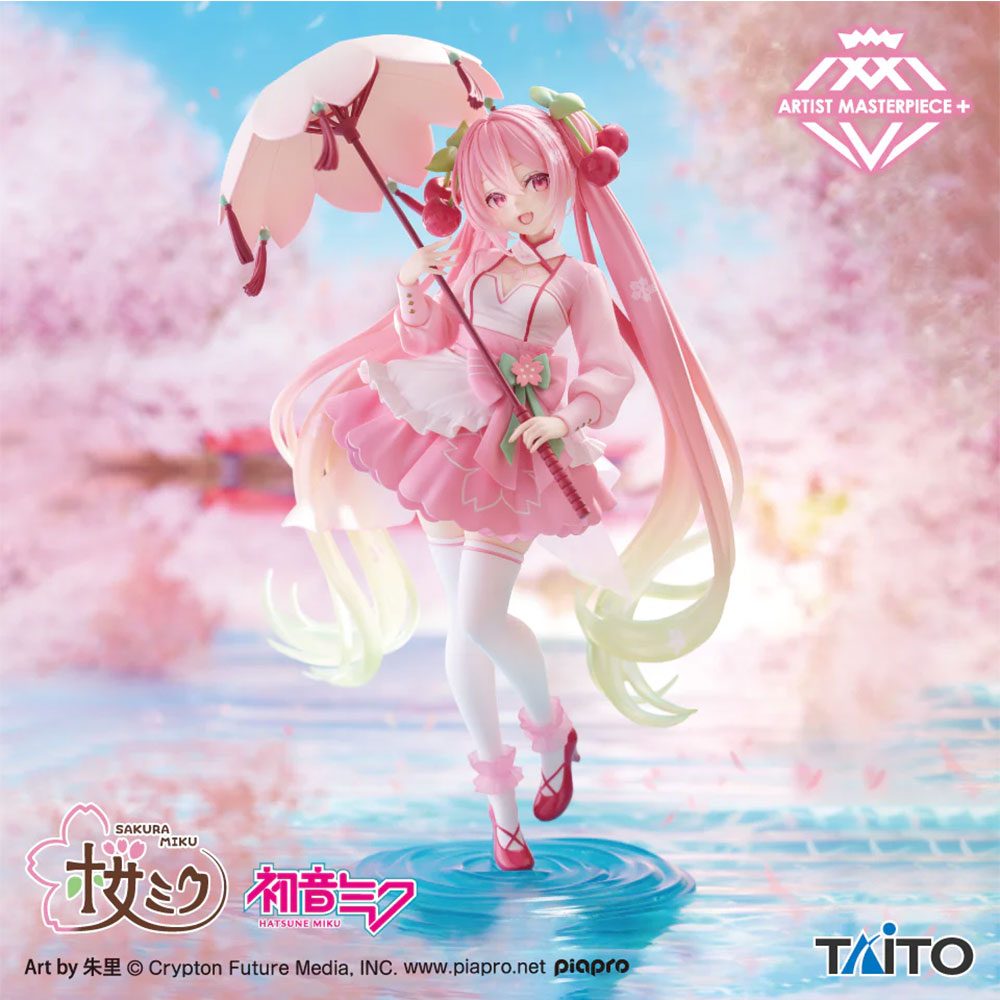 PREORDEN: Character Vocaloid Series AMP+: Hatsune Miku - Sakura Miku - Cherry Blossom Sakura Dress ver