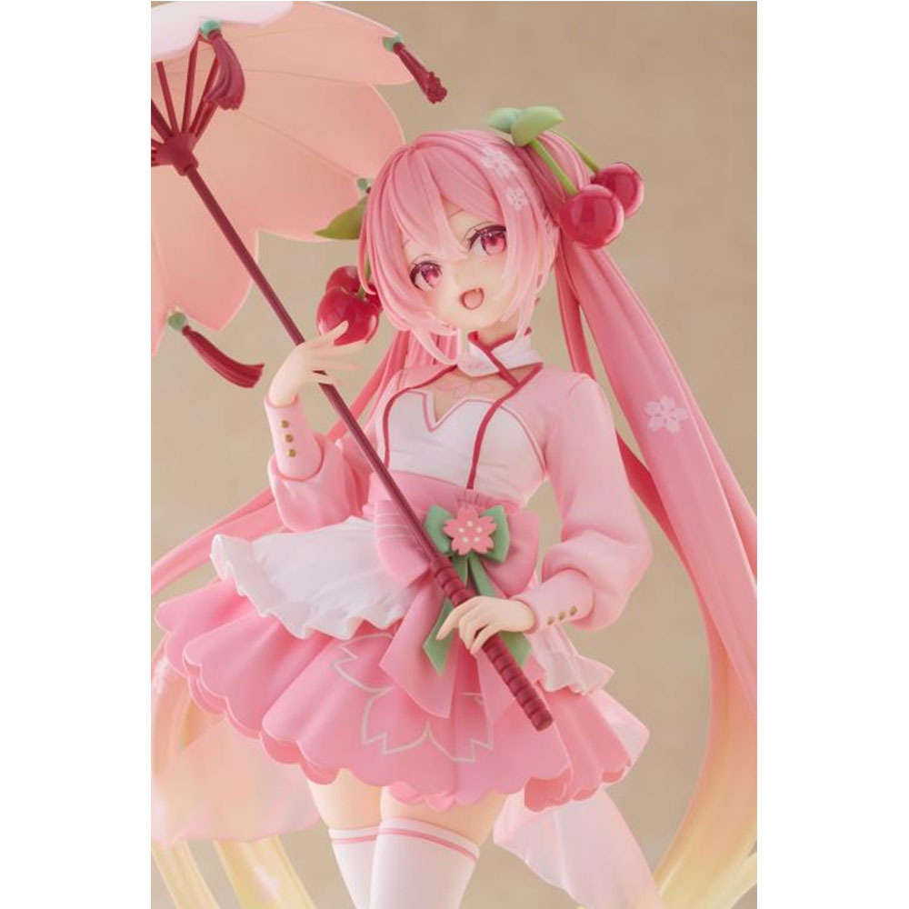 PREORDEN: Character Vocaloid Series AMP+: Hatsune Miku - Sakura Miku - Cherry Blossom Sakura Dress ver - Image 11