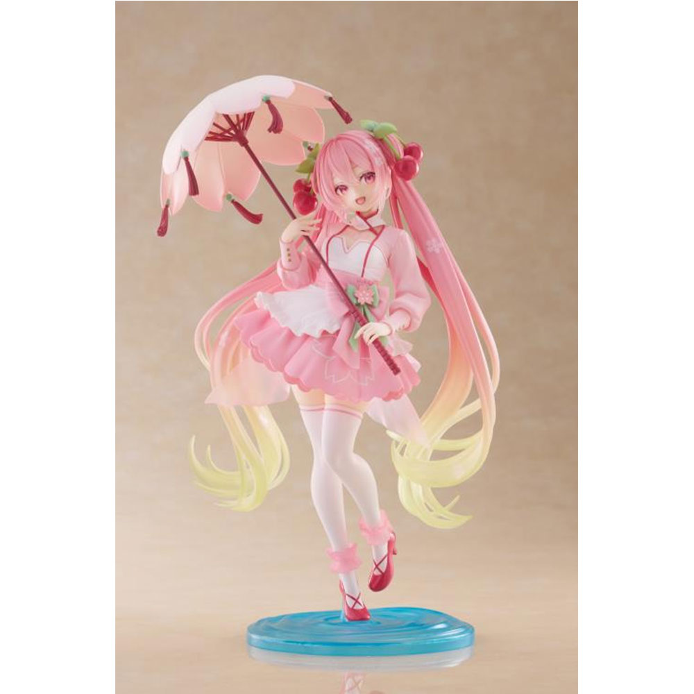 PREORDEN: Character Vocaloid Series AMP+: Hatsune Miku - Sakura Miku - Cherry Blossom Sakura Dress ver - Image 5