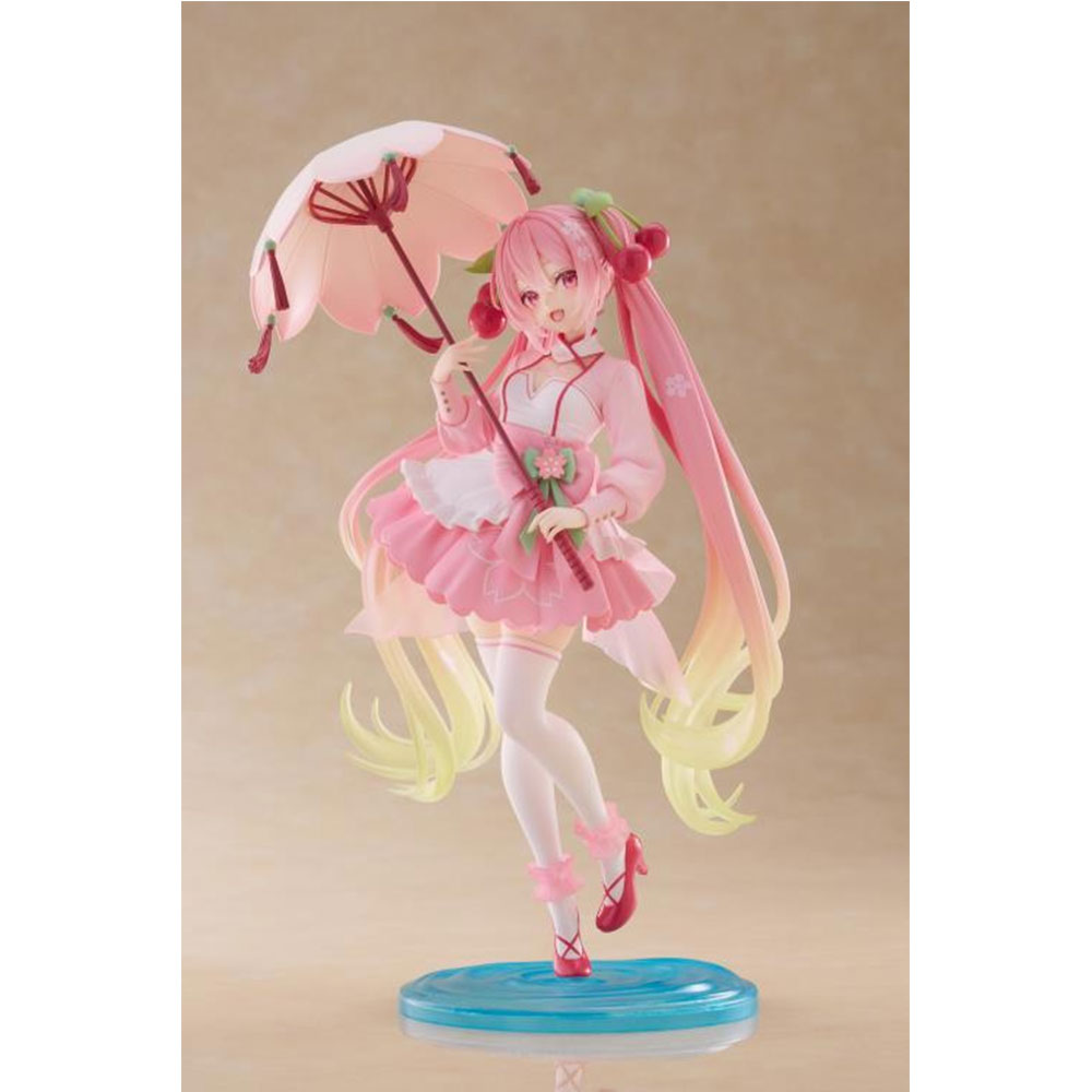 PREORDEN: Character Vocaloid Series AMP+: Hatsune Miku - Sakura Miku - Cherry Blossom Sakura Dress ver - Image 6