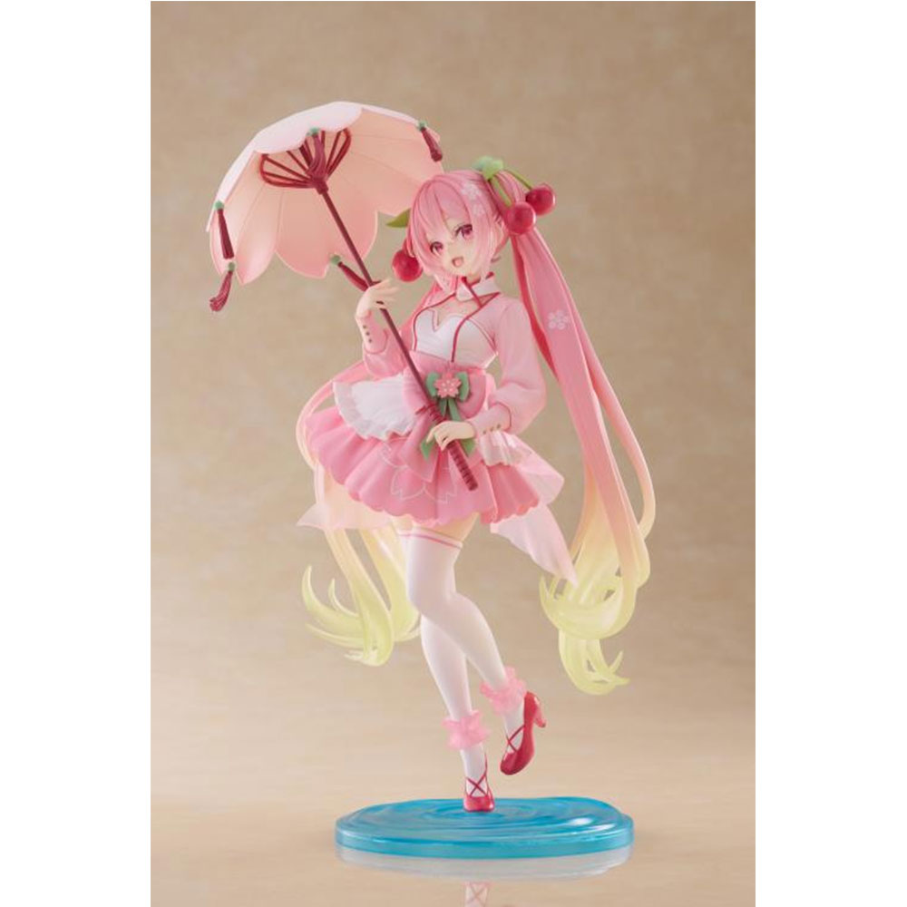 PREORDEN: Character Vocaloid Series AMP+: Hatsune Miku - Sakura Miku - Cherry Blossom Sakura Dress ver - Image 7