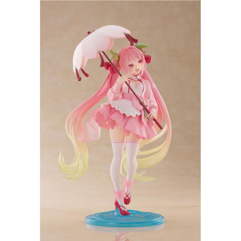 PREORDEN: Character Vocaloid Series AMP+: Hatsune Miku - Sakura Miku - Cherry Blossom Sakura Dress ver - Image 9