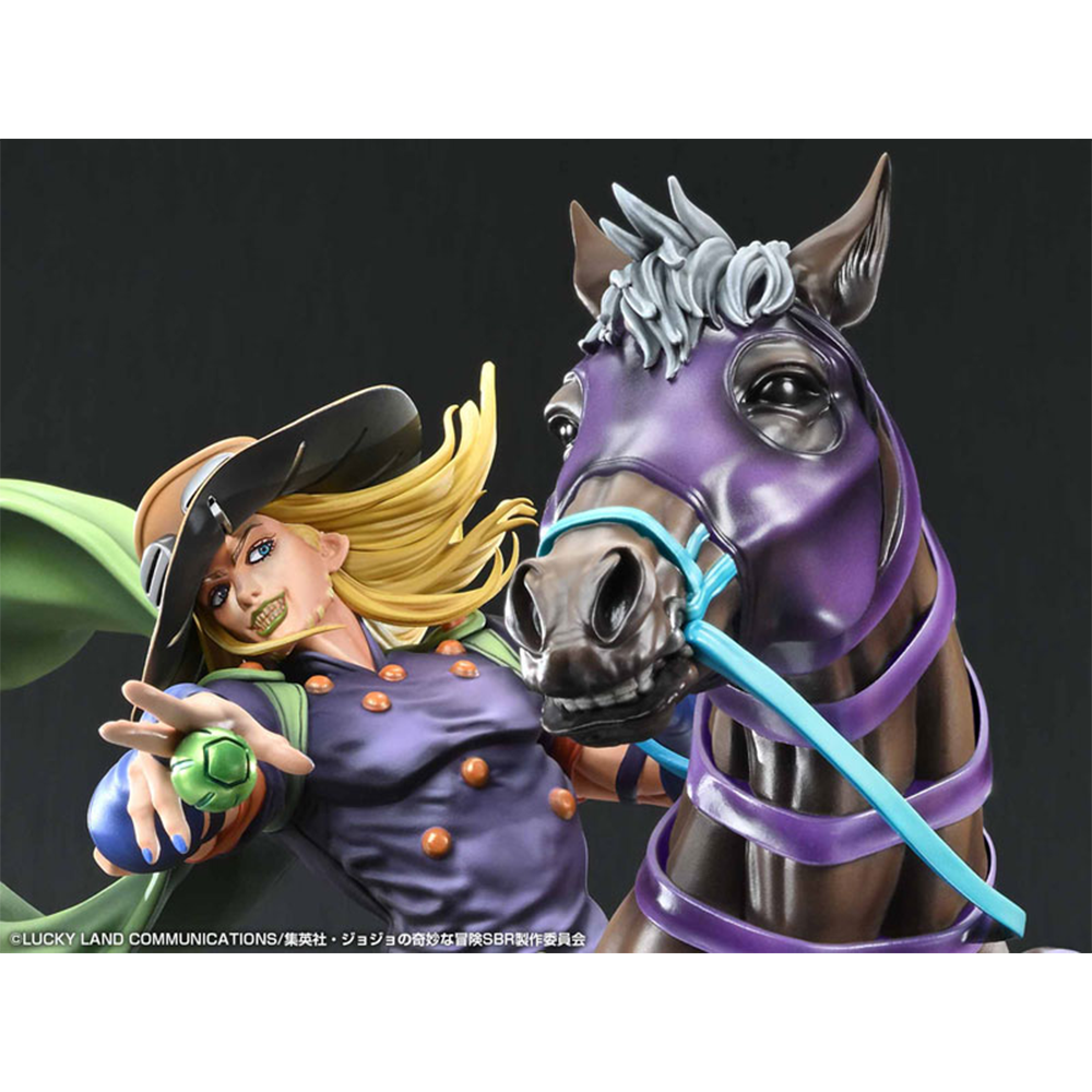 PREORDEN: Chozo Art Collection: JoJo's Bizarre Adventure - Steel Ball Run - Gyro Zeppeli & Valkyrie - Image 3