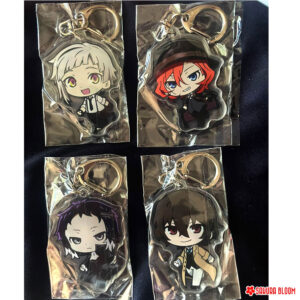 Llavero Bungo Stray Dogs - 4 pcs Set