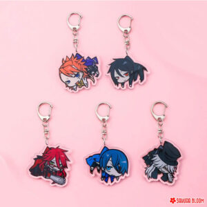 Llaveros Kuroshitsuji - 5 pcs set