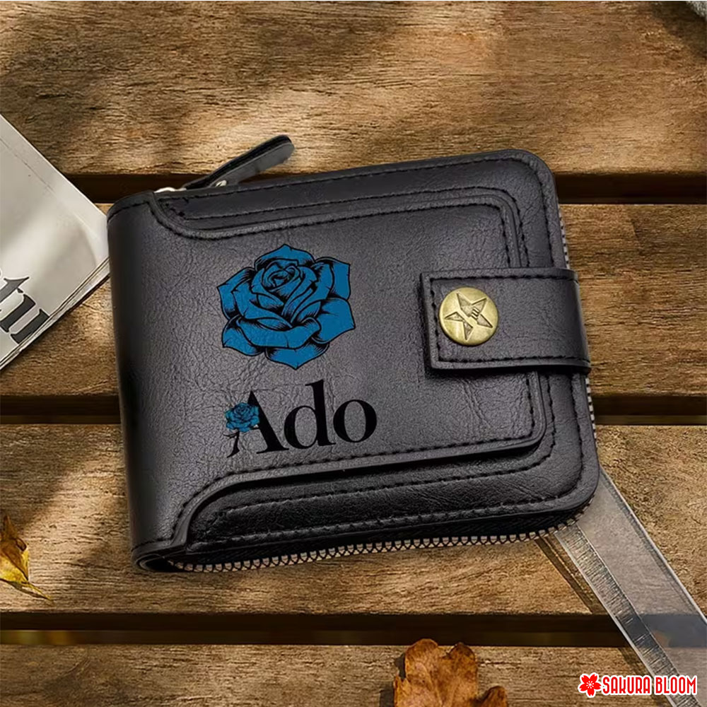 Billetera Vintage Ado - Color Negro