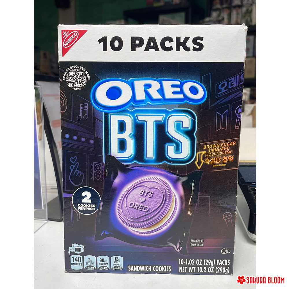 Galletas Oreo x BTS - Hotteok - Caja 10 paquetes x 2 galletas