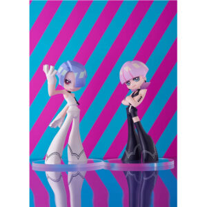 PREORDEN: POP UP PARADE New PANTY & STOCKING with GARTERBELT: Polyester / Polyurethane