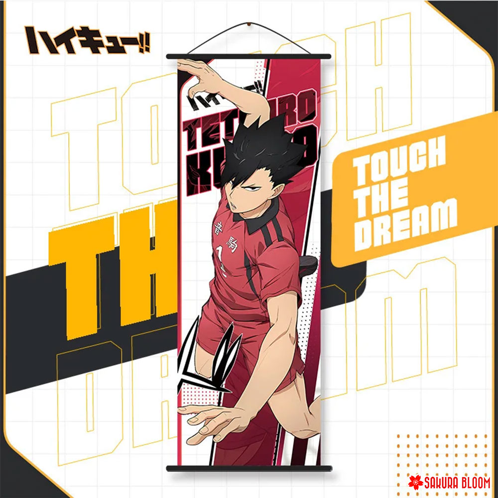 Haikyuu!! Tetsuro Kuroo Wall Scroll