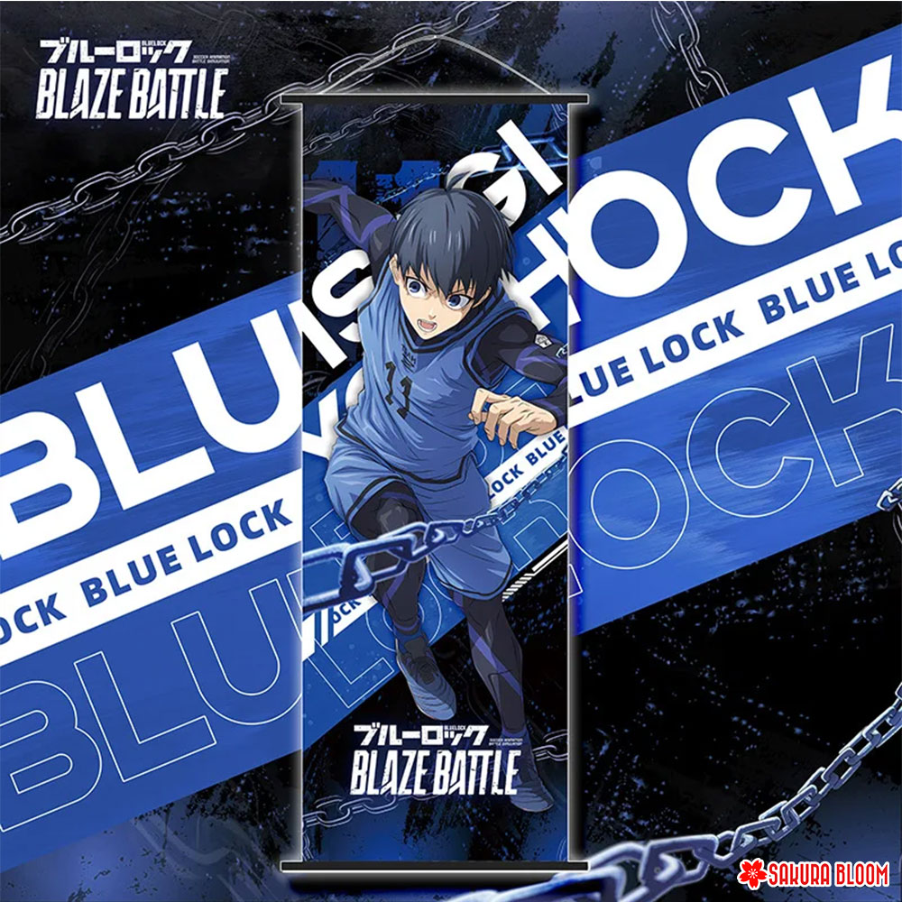 Bluelock Yoichi Isagi Wall Scroll