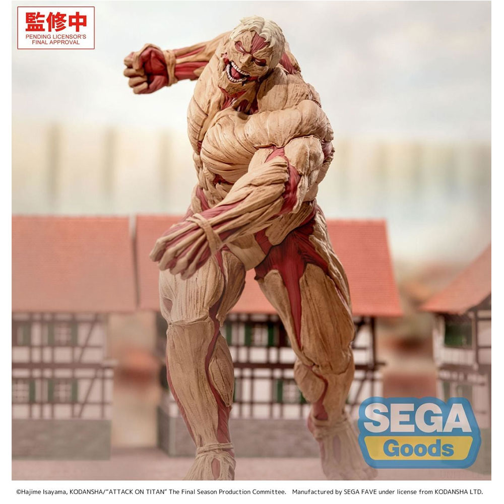 PREORDEN: SEGA GigantiX: Shingeki No Kyojin: Reiner Braun - Armored Titan Ver