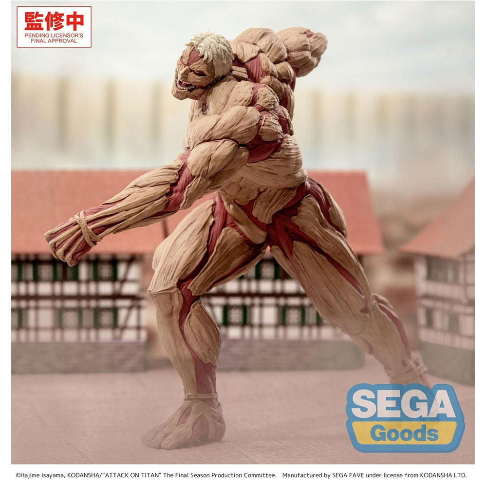 PREORDEN: SEGA GigantiX: Shingeki No Kyojin: Reiner Braun - Armored Titan Ver - Image 2