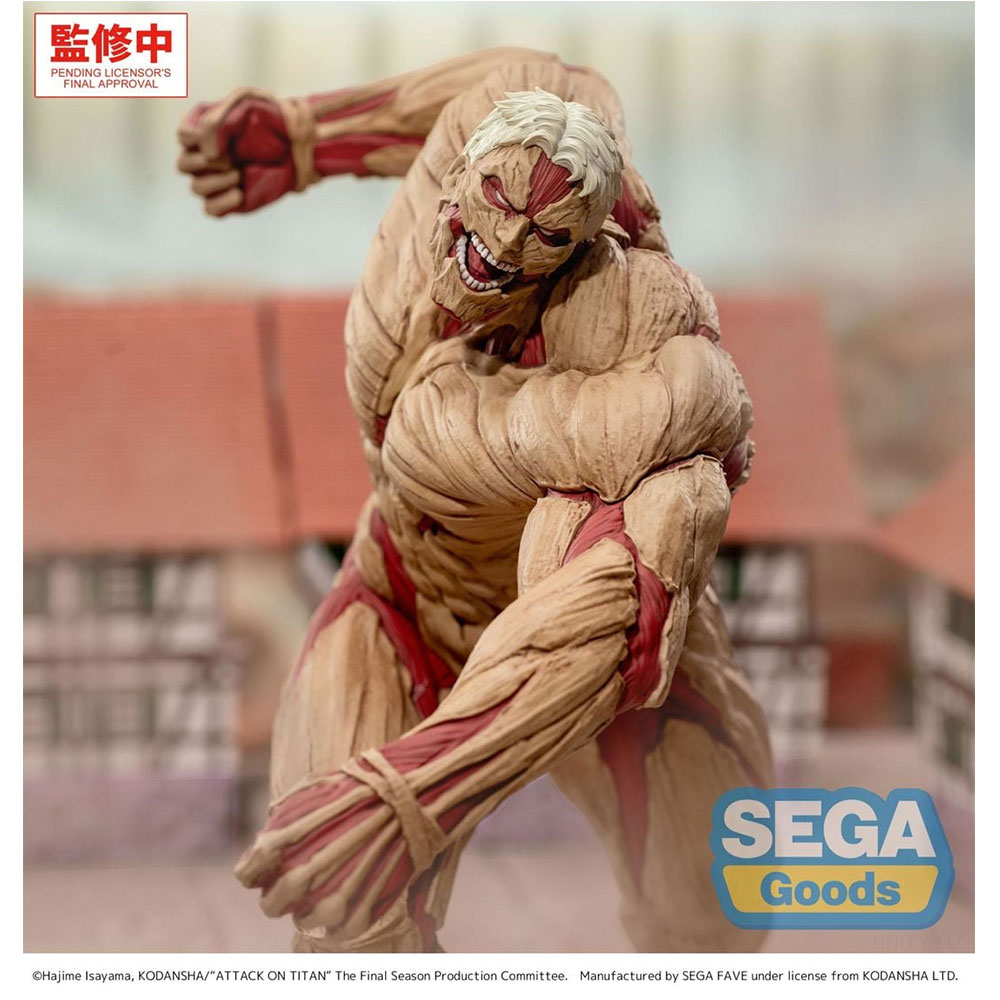 PREORDEN: SEGA GigantiX: Shingeki No Kyojin: Reiner Braun - Armored Titan Ver - Image 3