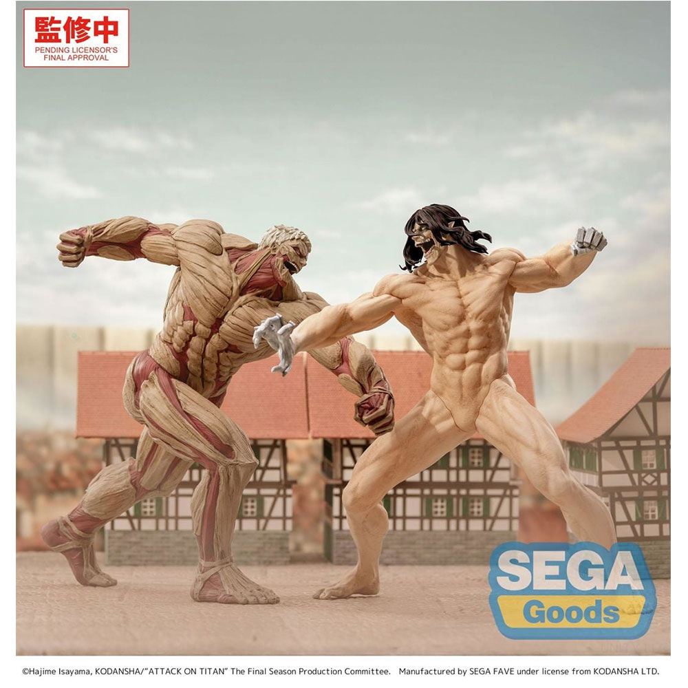 PREORDEN: SEGA GigantiX: Shingeki No Kyojin: Reiner Braun - Armored Titan Ver - Image 4