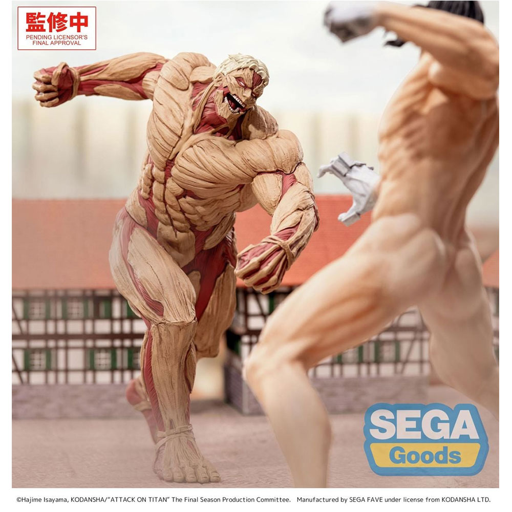 PREORDEN: SEGA GigantiX: Shingeki No Kyojin: Reiner Braun - Armored Titan Ver - Image 5