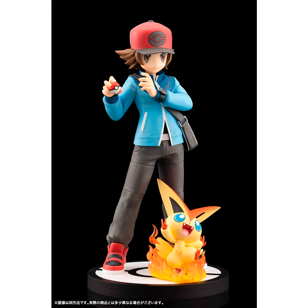 PREORDEN: ARTFX J Pokemon Series: Hilbert with Victini 1/8