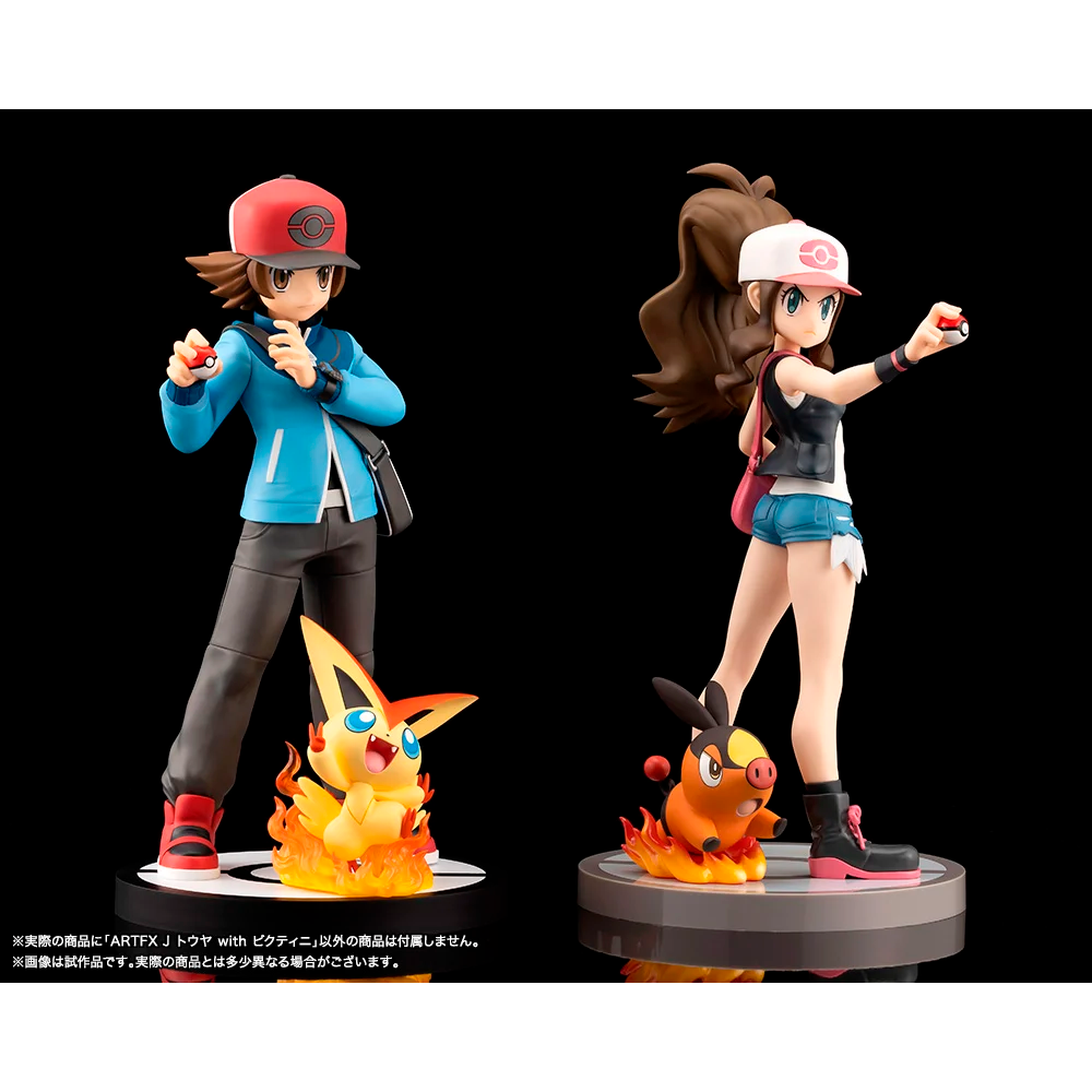 PREORDEN: ARTFX J Pokemon Series: Hilbert with Victini 1/8 - Image 17