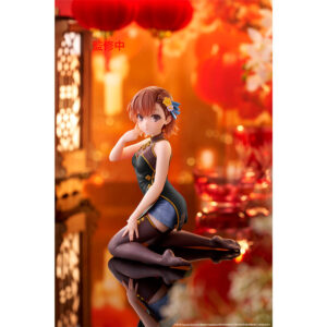 PREORDEN: Desktop Cute: Toaru Kagaku no Railgun: Mikoto Misaka - Black Chinese Dress Ver. - Renewal