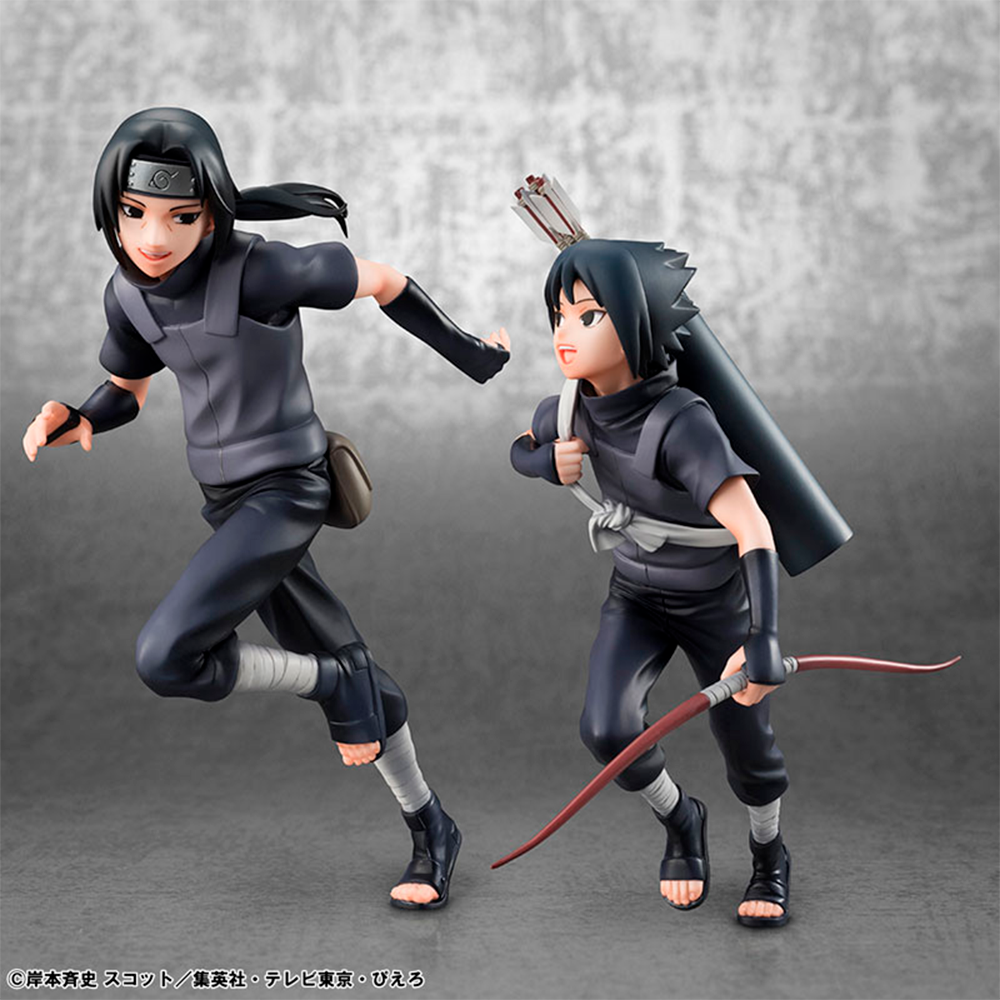 PREORDEN: G.E.M. Series NARUTO Shippuden Itachi & Sasuke Uchiha - Reissue - Image 2