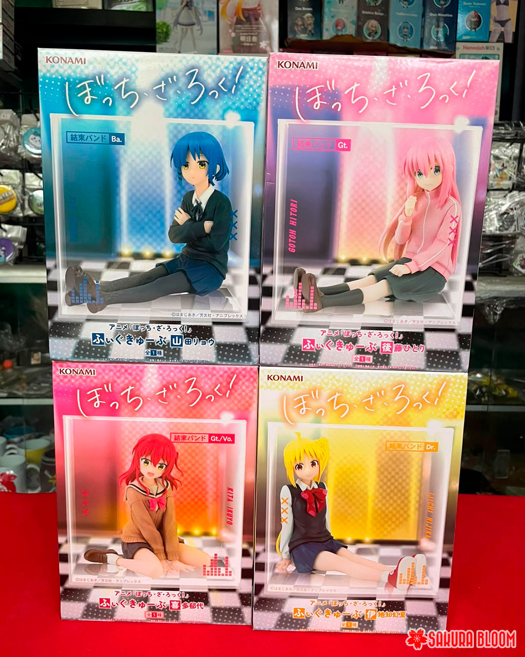 FigCube Bocchi the Rock: Hitori Gotoh / Nijika Ijichi / Ryo Yamada / Ikuyo Kita