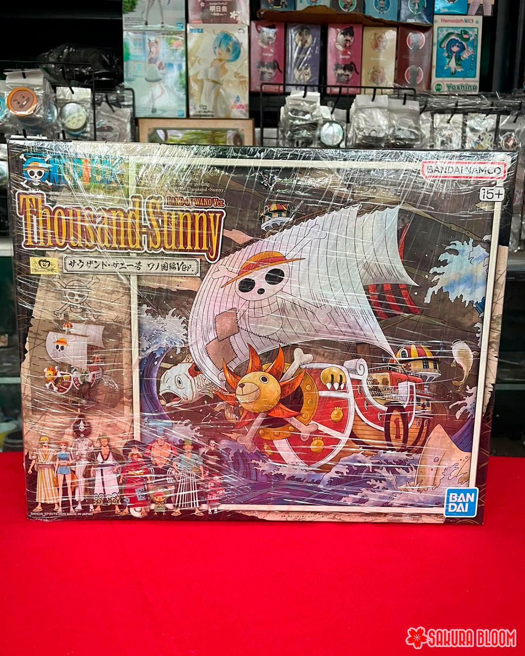 BANDAI SPIRITS Grand Ship Collection: One Piece: Thousand Sunny Wano Country Arc Ver Plastic Model Kit