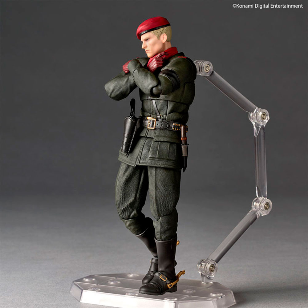 PREORDEN: Revoltech Amazing Yamaguchi: METAL GEAR SOLID Delta: SNAKE EATER: Revolver Ocelot NR146