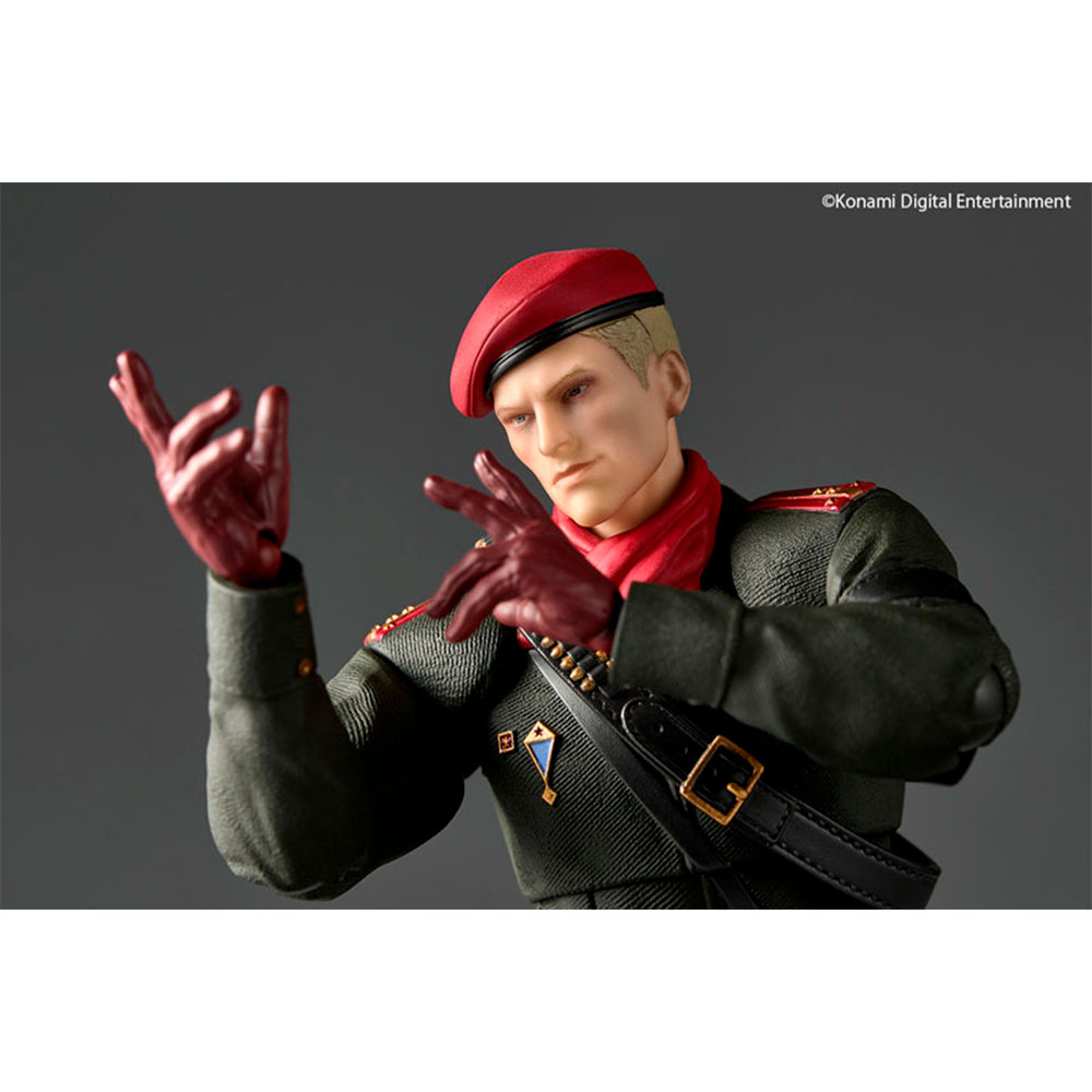 PREORDEN: Revoltech Amazing Yamaguchi: METAL GEAR SOLID Delta: SNAKE EATER: Revolver Ocelot NR146 - Imagen 10