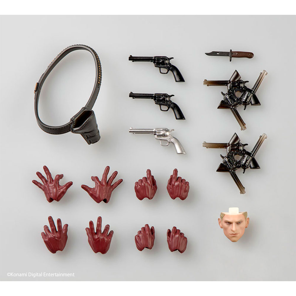 PREORDEN: Revoltech Amazing Yamaguchi: METAL GEAR SOLID Delta: SNAKE EATER: Revolver Ocelot NR146 - Imagen 12
