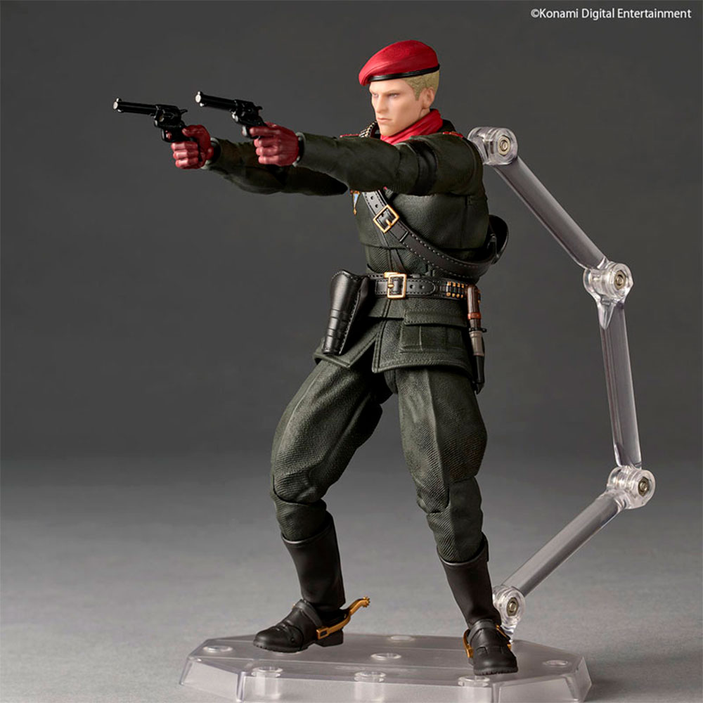 PREORDEN: Revoltech Amazing Yamaguchi: METAL GEAR SOLID Delta: SNAKE EATER: Revolver Ocelot NR146 - Imagen 2