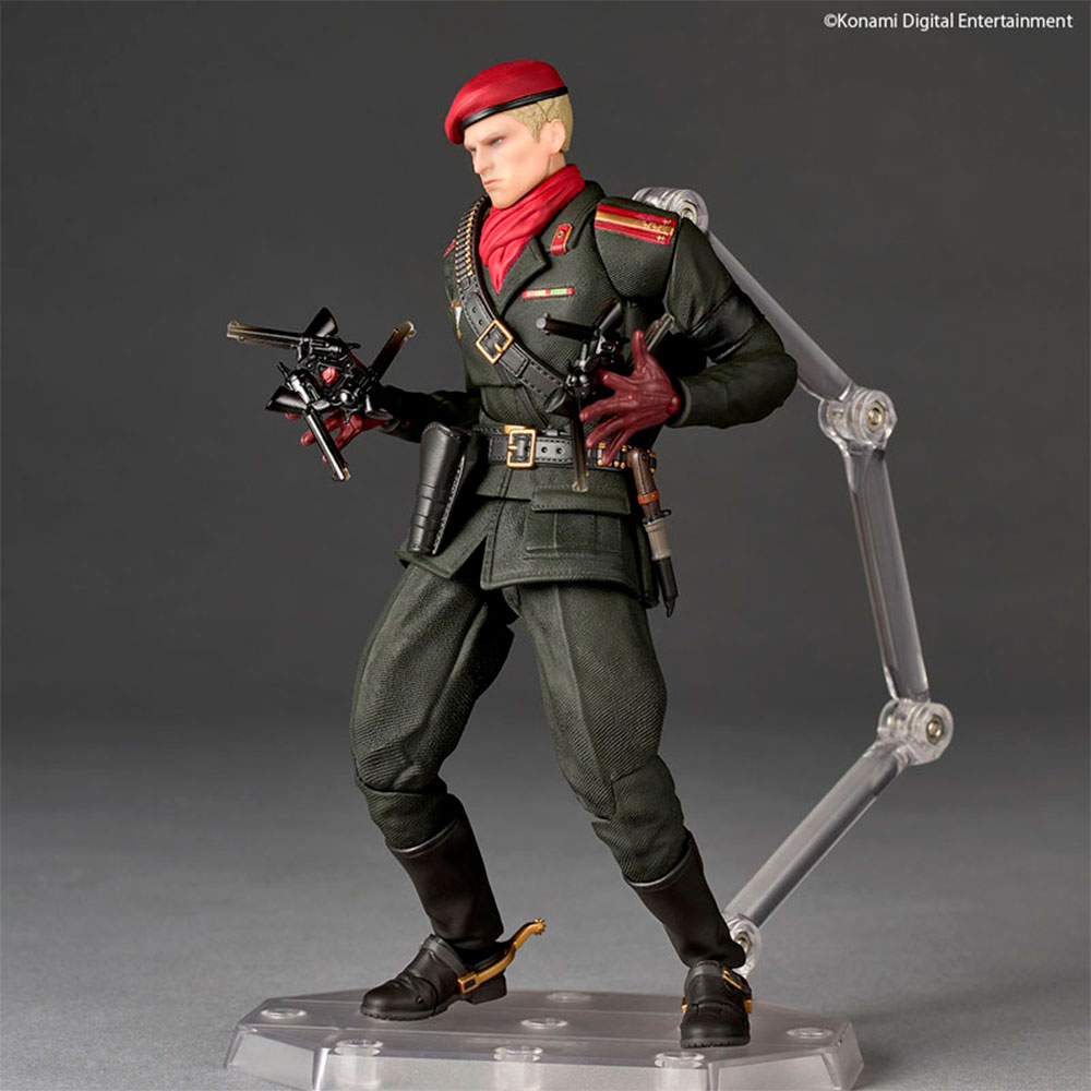 PREORDEN: Revoltech Amazing Yamaguchi: METAL GEAR SOLID Delta: SNAKE EATER: Revolver Ocelot NR146 - Imagen 3