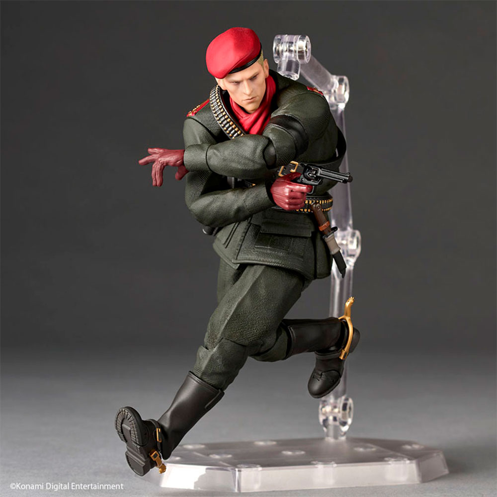PREORDEN: Revoltech Amazing Yamaguchi: METAL GEAR SOLID Delta: SNAKE EATER: Revolver Ocelot NR146 - Imagen 4