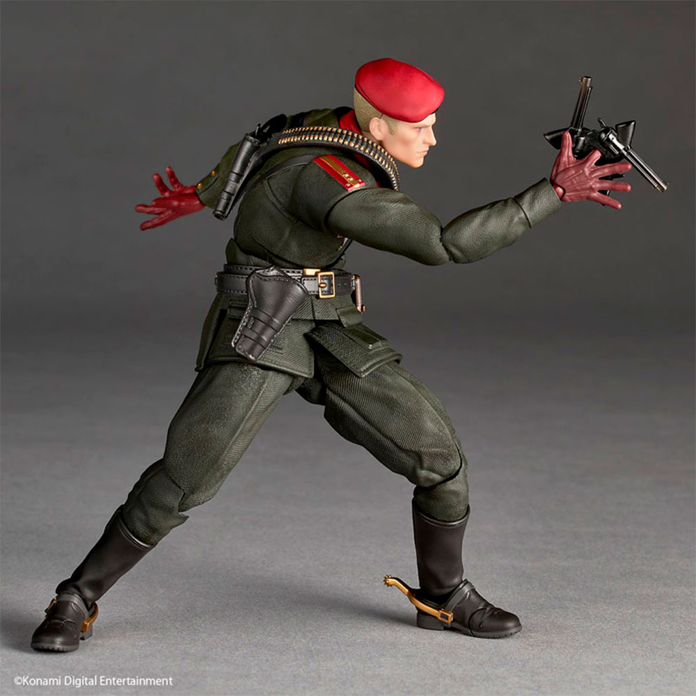 PREORDEN: Revoltech Amazing Yamaguchi: METAL GEAR SOLID Delta: SNAKE EATER: Revolver Ocelot NR146 - Imagen 5
