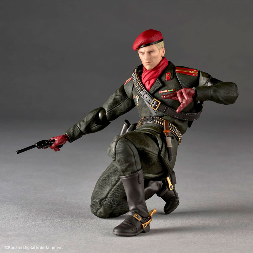 PREORDEN: Revoltech Amazing Yamaguchi: METAL GEAR SOLID Delta: SNAKE EATER: Revolver Ocelot NR146 - Imagen 7