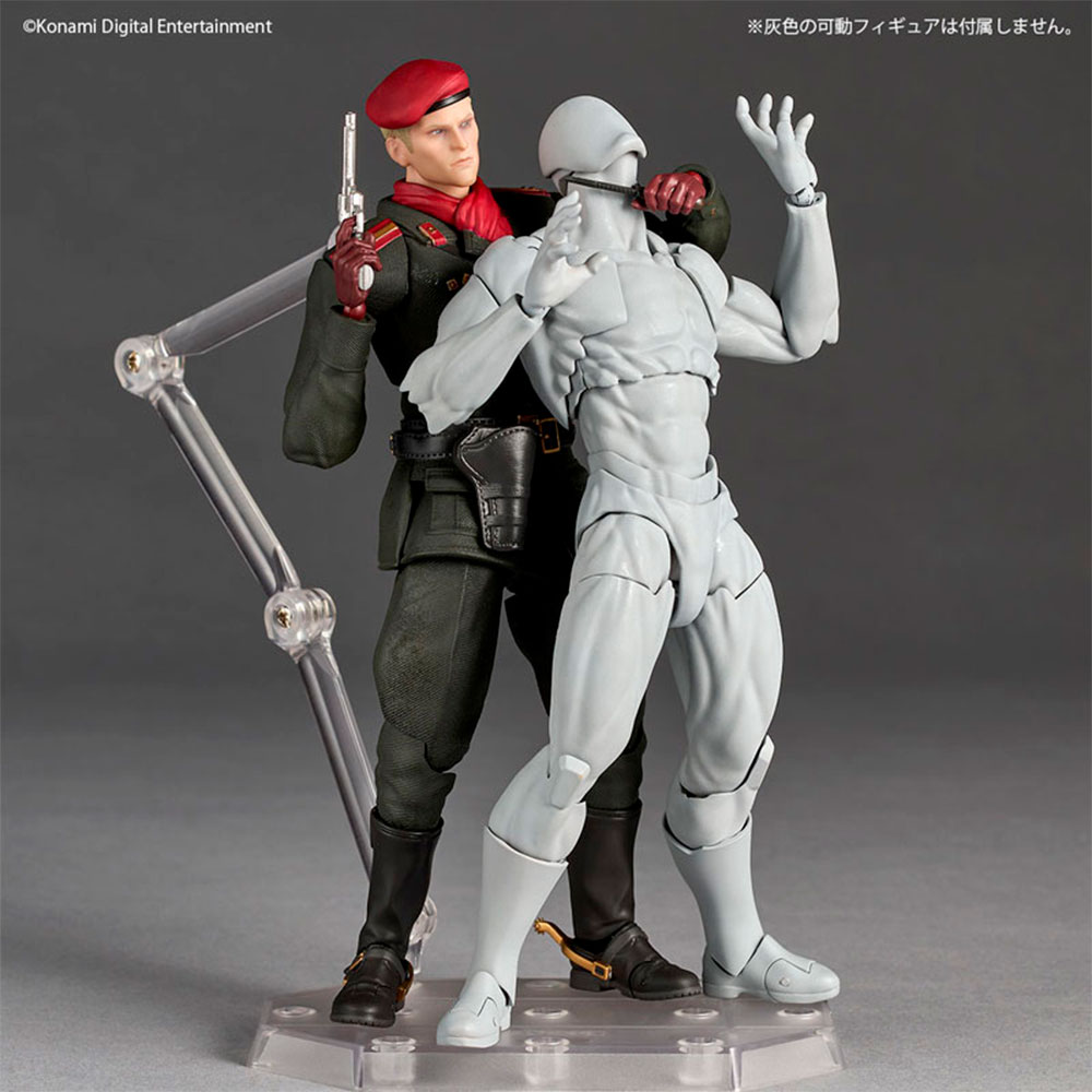 PREORDEN: Revoltech Amazing Yamaguchi: METAL GEAR SOLID Delta: SNAKE EATER: Revolver Ocelot NR146 - Imagen 8