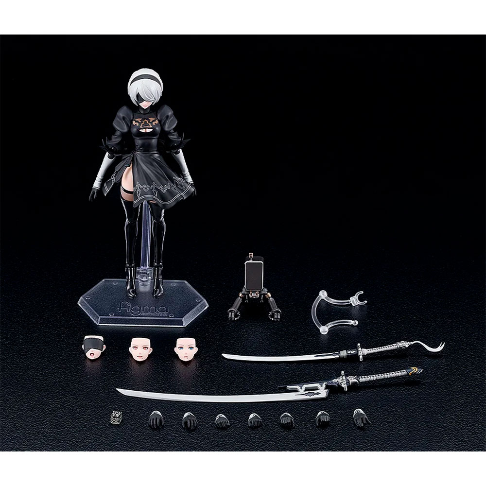 PREORDEN: figma NieR:Automata Ver1.1a: 2B (YoRHa No.2 Type B) - Reissue - Imagen 12