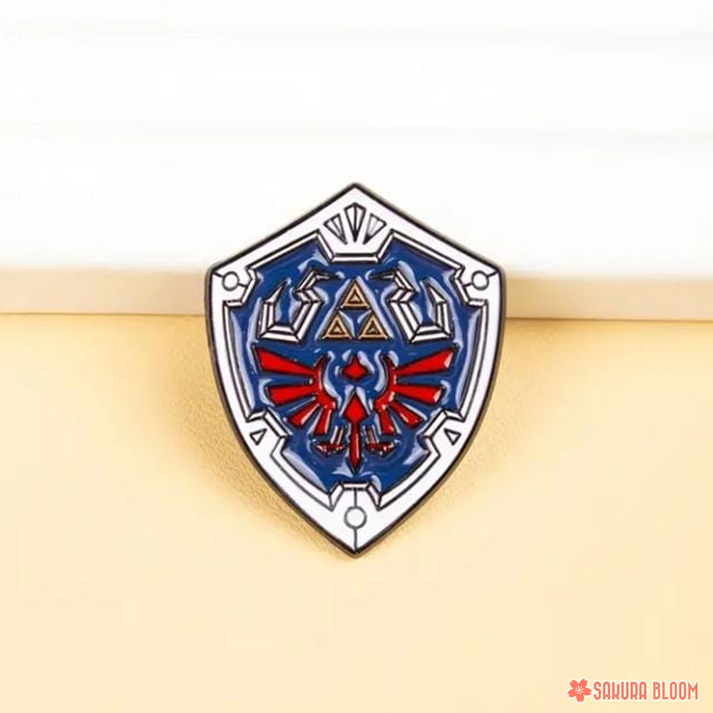 Pin Metalico - The Legend of Zelda - Escudo Hyrule