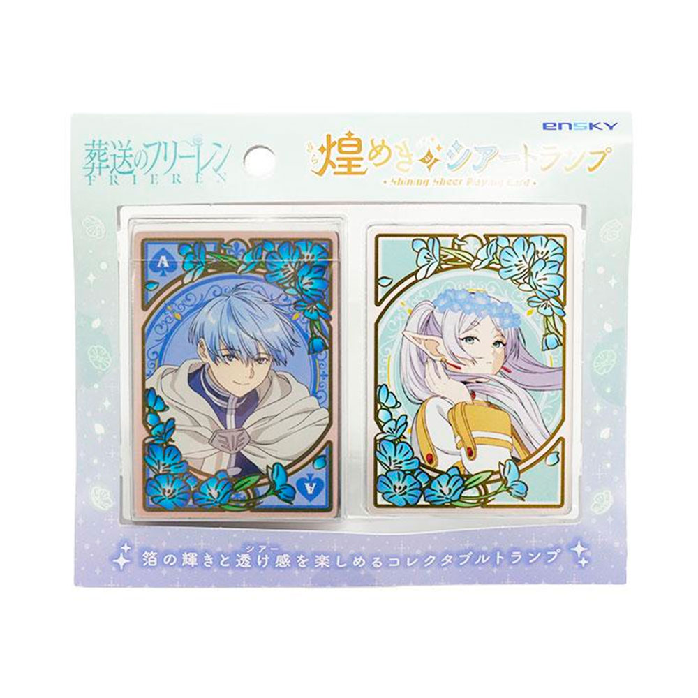 PREORDEN: Frieren: Beyond Journey's End: Shiny Sheer Playing Cards