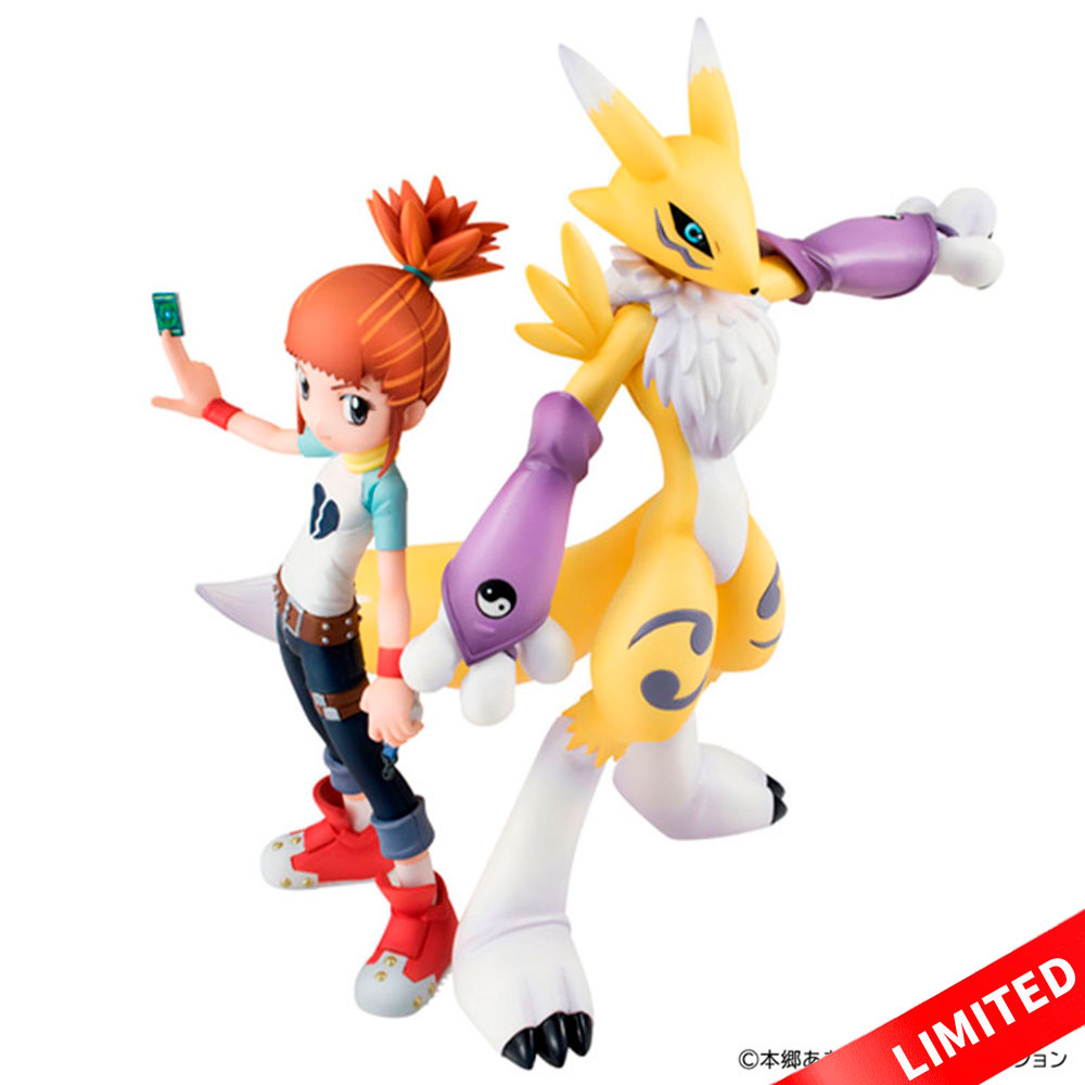 PREORDER: G.E.M. Series: Digimon Tamers Renamon & Rika Nonaka - Reissue