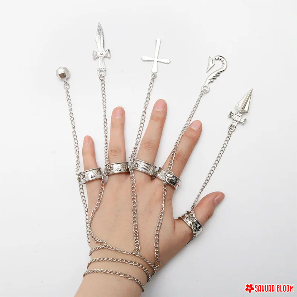 Hunter x Hunter: Kurapika Chain Rings - Imagen 2