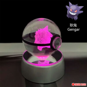 Pokemon Crystal Ball - Night Lamp