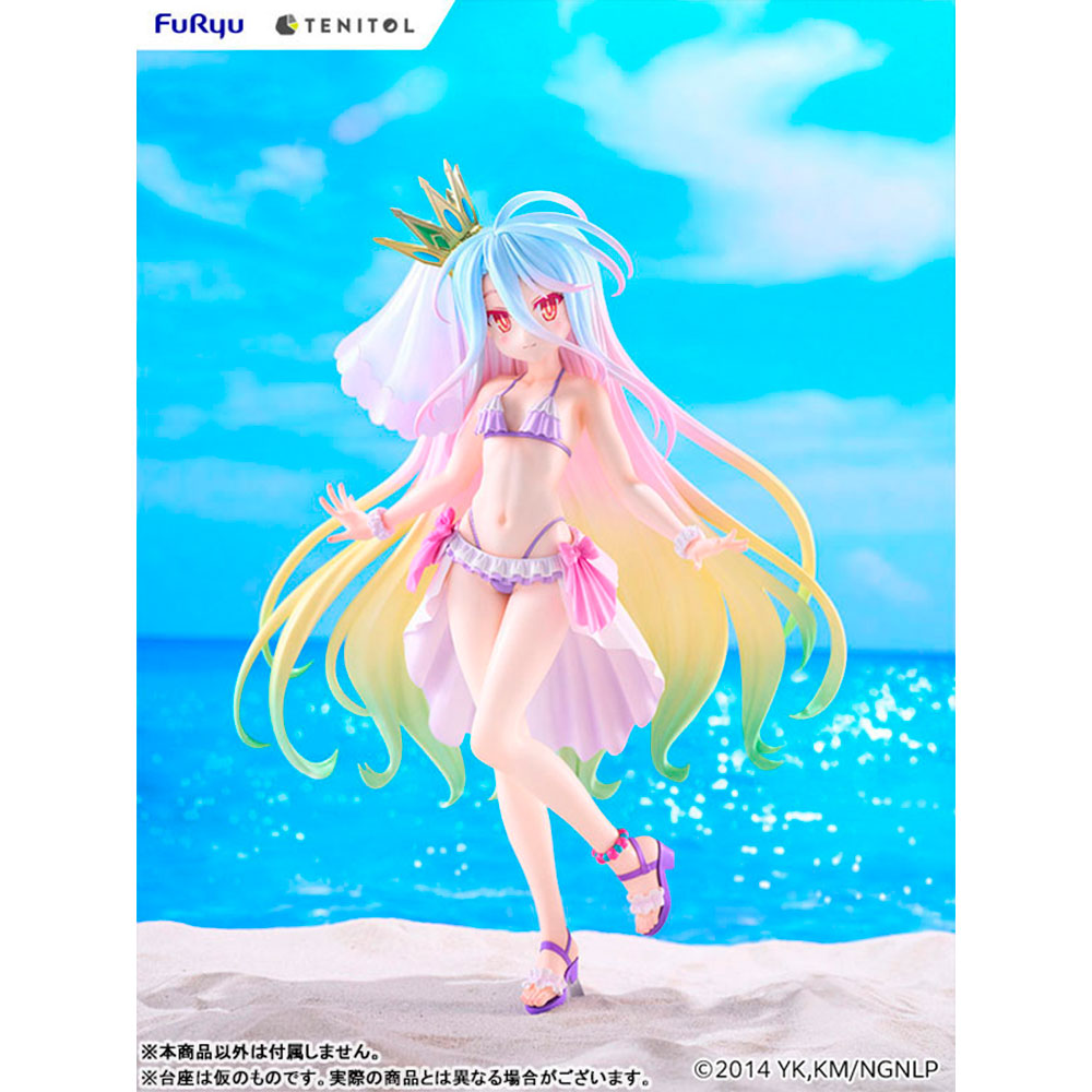 PREORDEN: TENITOL TALL: No Game No Life: Shiro Swimsuit Dress Ver.