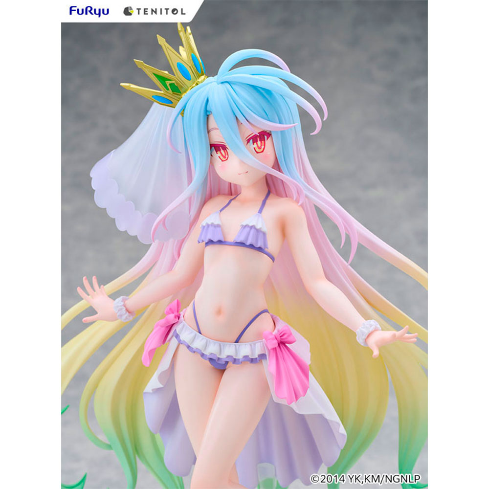 PREORDEN: TENITOL TALL: No Game No Life: Shiro Swimsuit Dress Ver. - Imagen 14