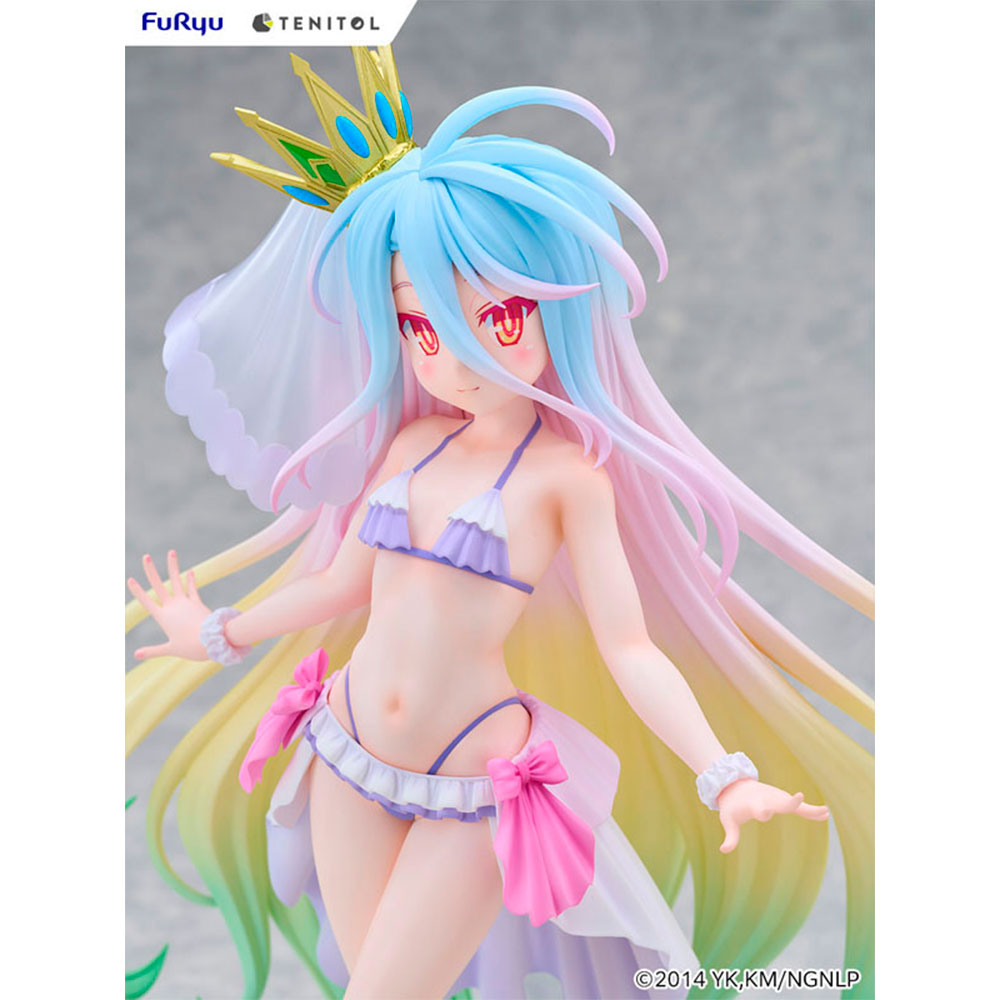 PREORDEN: TENITOL TALL: No Game No Life: Shiro Swimsuit Dress Ver. - Imagen 16