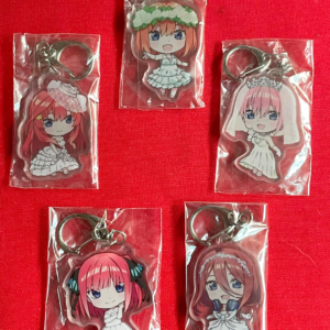 Llavero The Quintessential Quintuplets - 5 pcs Set